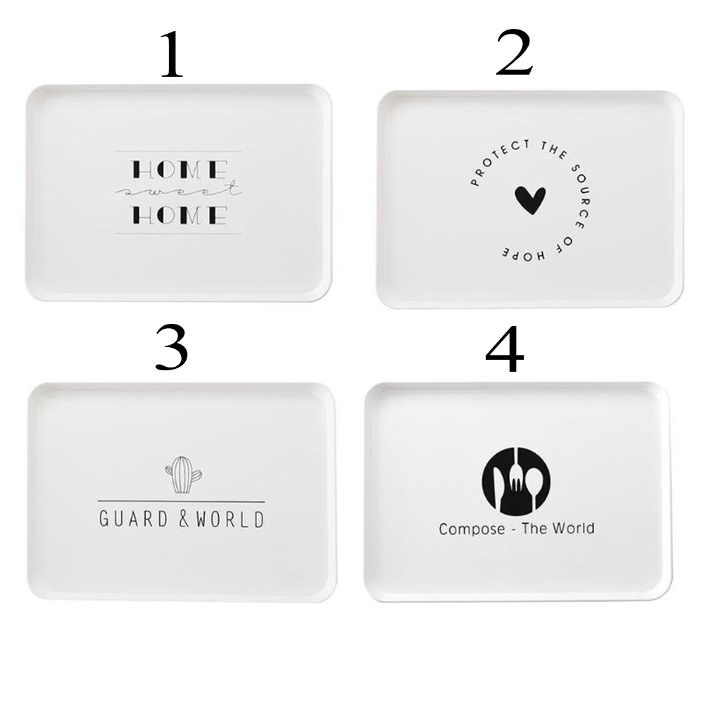 Khay nhựa đựng đồ dùng đa năng tiện dụng hình vuông