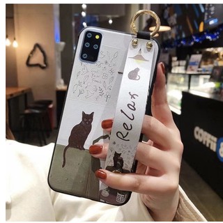 Ốp Lưng Samsung Galaxy Note 20 Ultra / Note 20 / S20 FE / Note 10 Plus / Note 10 / S20 Ultra Mèo Relax