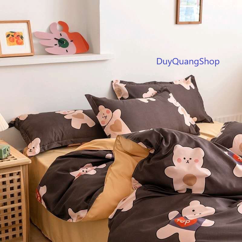 Cotton Poly Nhập Khẩu -  Gấu Nâu SP001209