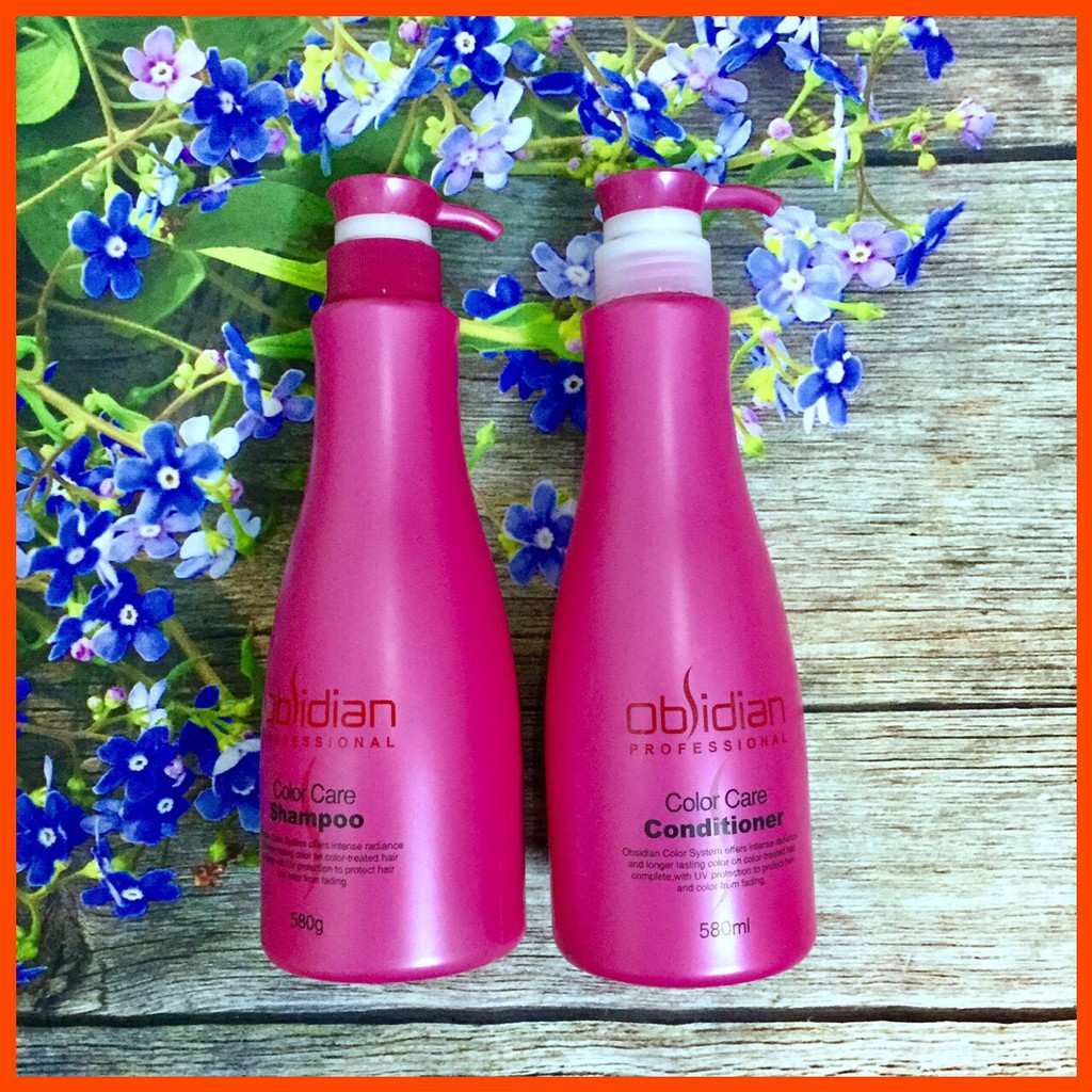 DẦU GỘI-XẢ OBSIDIAN COLOR CARE 580ML DÀNH CHO TÓC NHUỘM, DƯỠNG MÀU BỀN, ĐẸP CHO MÁI TÓC CỦA BẠN