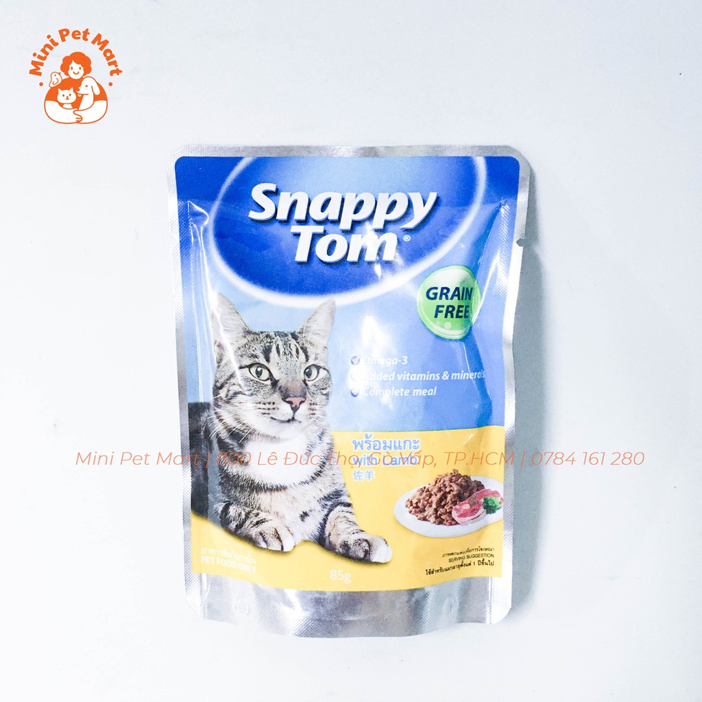 Pate gói cho mèo trưởng thành SNAPPY TOM 85g