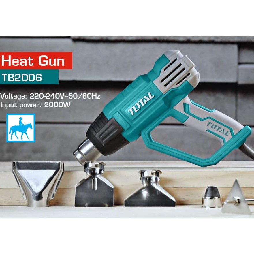 MÁY THỔI HƠI NÓNG TOTAL TB2006  MÁY KHÒ NHIỆT TOTAL  MÁY THỔI NHIỆT