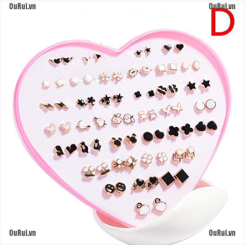 Set 36 Khuyên Tai Thời Trang Cá Tính Cho Nữ