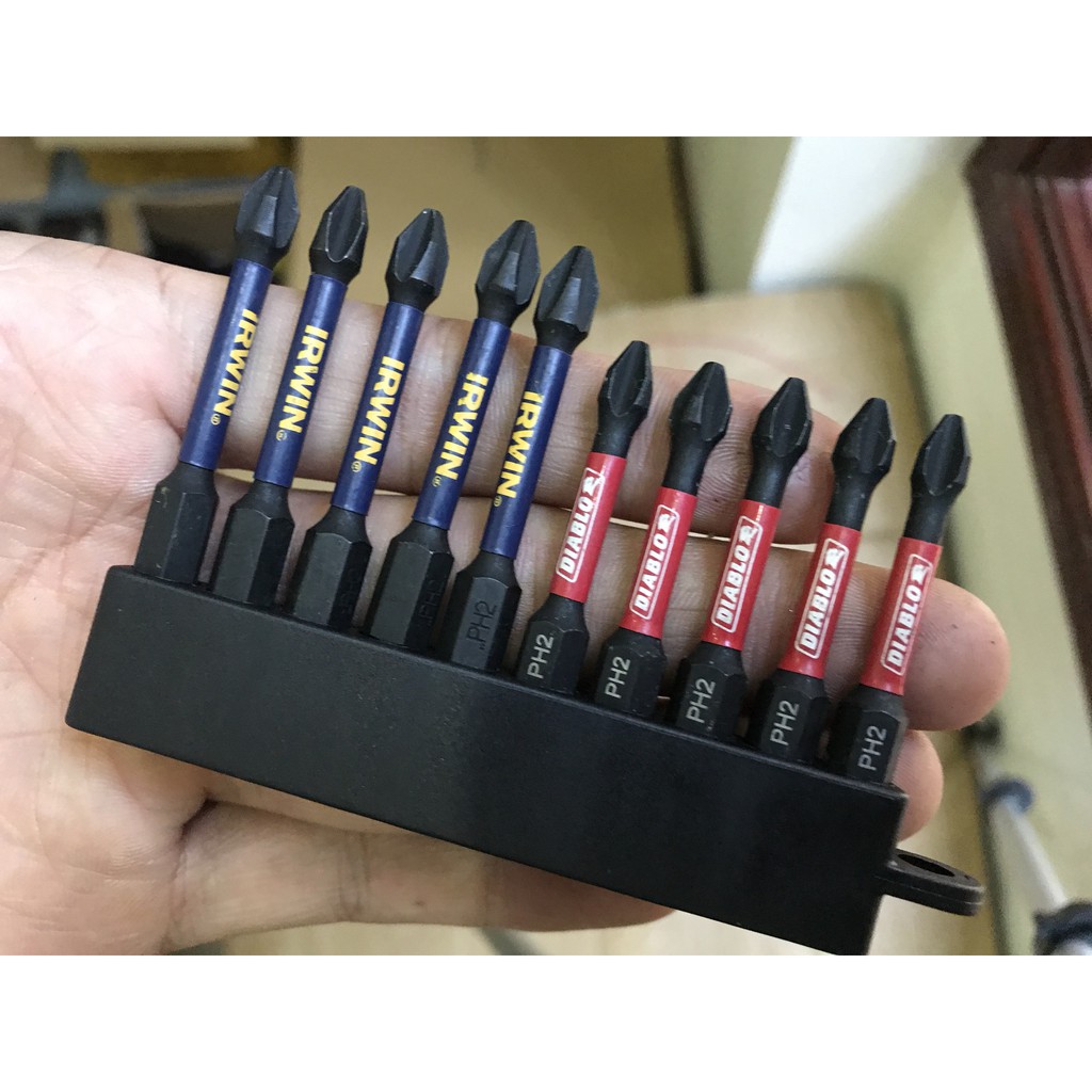 Bộ 10 Mũi Vít Mỹ Chính Hãng Hàng Nhập PH2