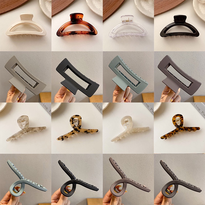 Kẹp tóc răng cá mập đơn giản thời trang Hàn Quốc cổ điển