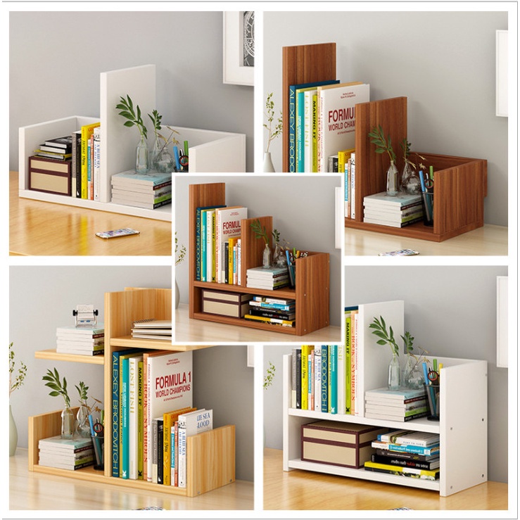 Kệ sách đa năng tiện ích mẫu mới Tâm House K32