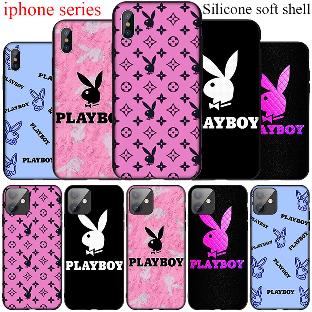 Ốp Lưng Silicone Mềm In Hình Playboy Cho Iphone 5 5s 6 6s 7 8 Plus X Xr Xs Max Se 2020