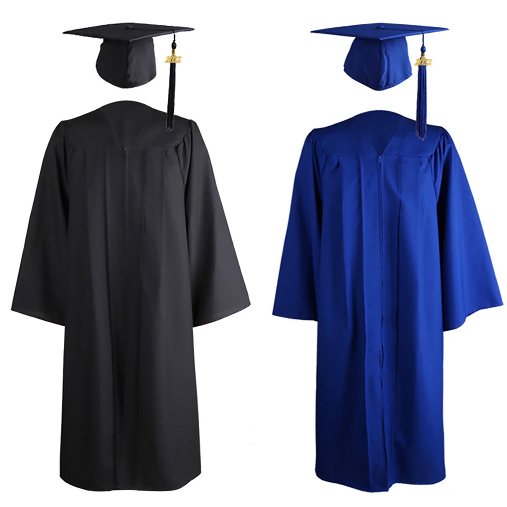 [sm] Mũ Tốt Nghiệp Màu Trơn Dáng Rộng Có Dây Kéo Và Mũ Lễ Tốt Nghiệp Cho Người Lớn