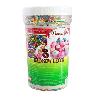 Cốm màu trang trí bánh premier 500g