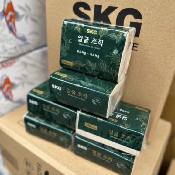 Combo 5 gói khăn giấy Hàn Quốc siêu dai, không bủn nước skg cao cấp