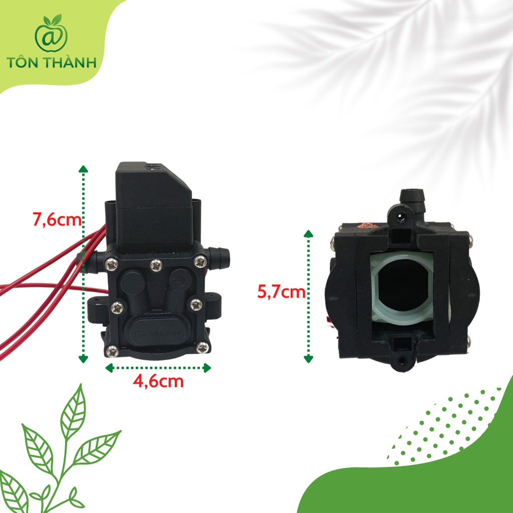 ĐẦU BƠM ĐƠN THAY THẾ BƠM MINI TƯỚI CÂY , RỬA XE , PHUN SƯƠNG