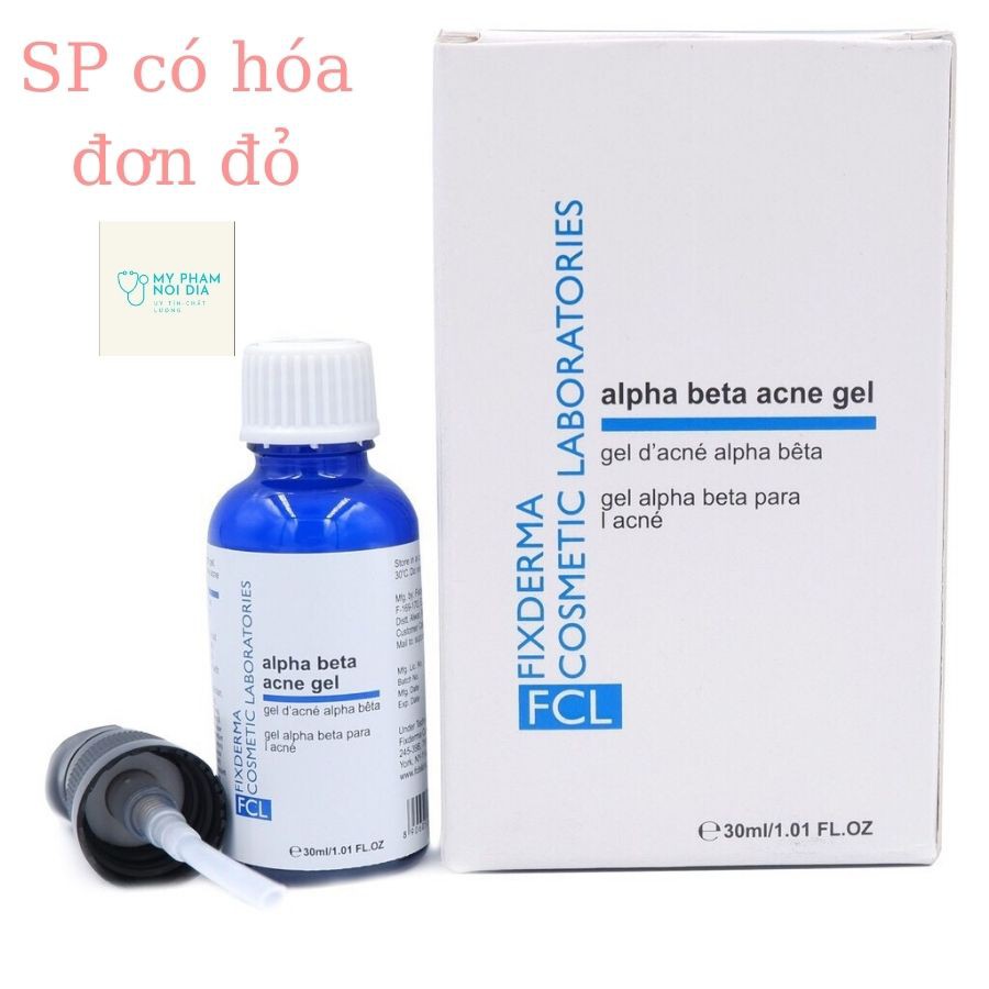 Fixderma FCL Alpha Beta Acne Cleanser Sữa rửa mặt cho da dầu mụn | BigBuy360 - bigbuy360.vn