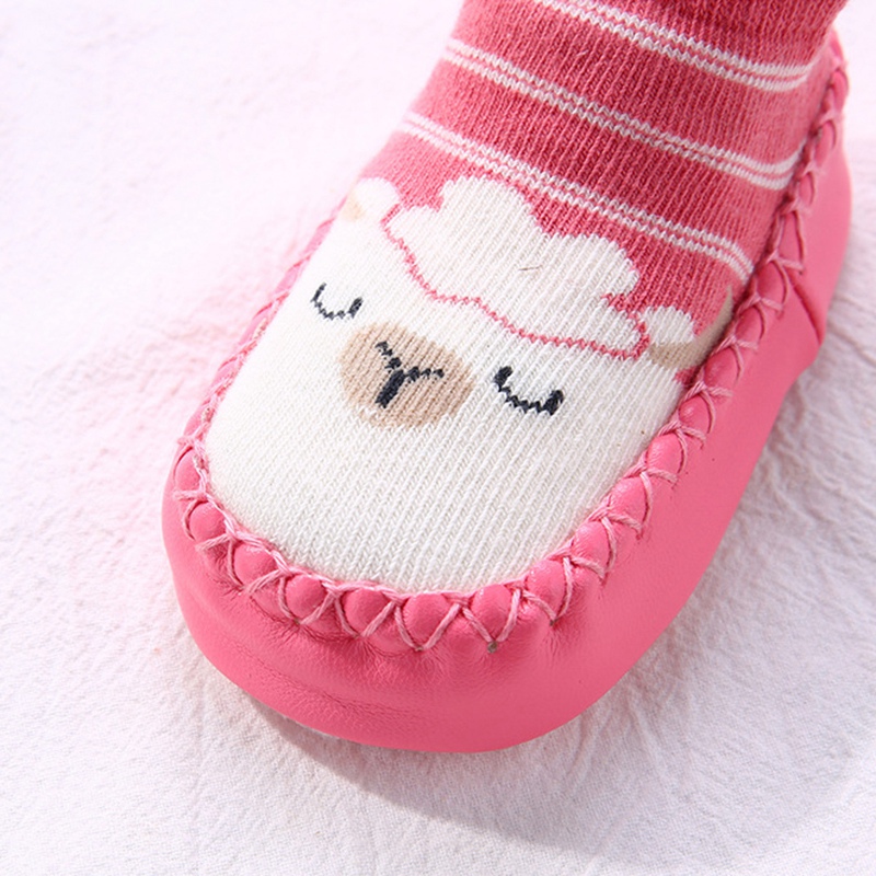 Cute Cotton 3D Baby Anti Slip Floor Socks  Infant Toddler Shoes Baby Floor Socks Children Breathable Casual Shoes