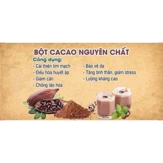 BỘT CACAO NGUYÊN CHẤT DAKLAK 500gr