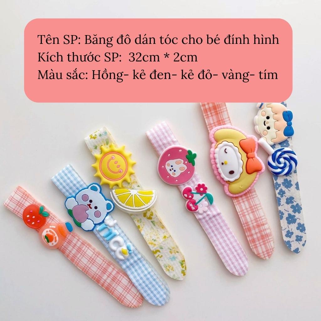 Băng Đô Dán Tóc Phong Cách Hàn Quốc Dành Cho Bé Gái Tuệ Minh Kids