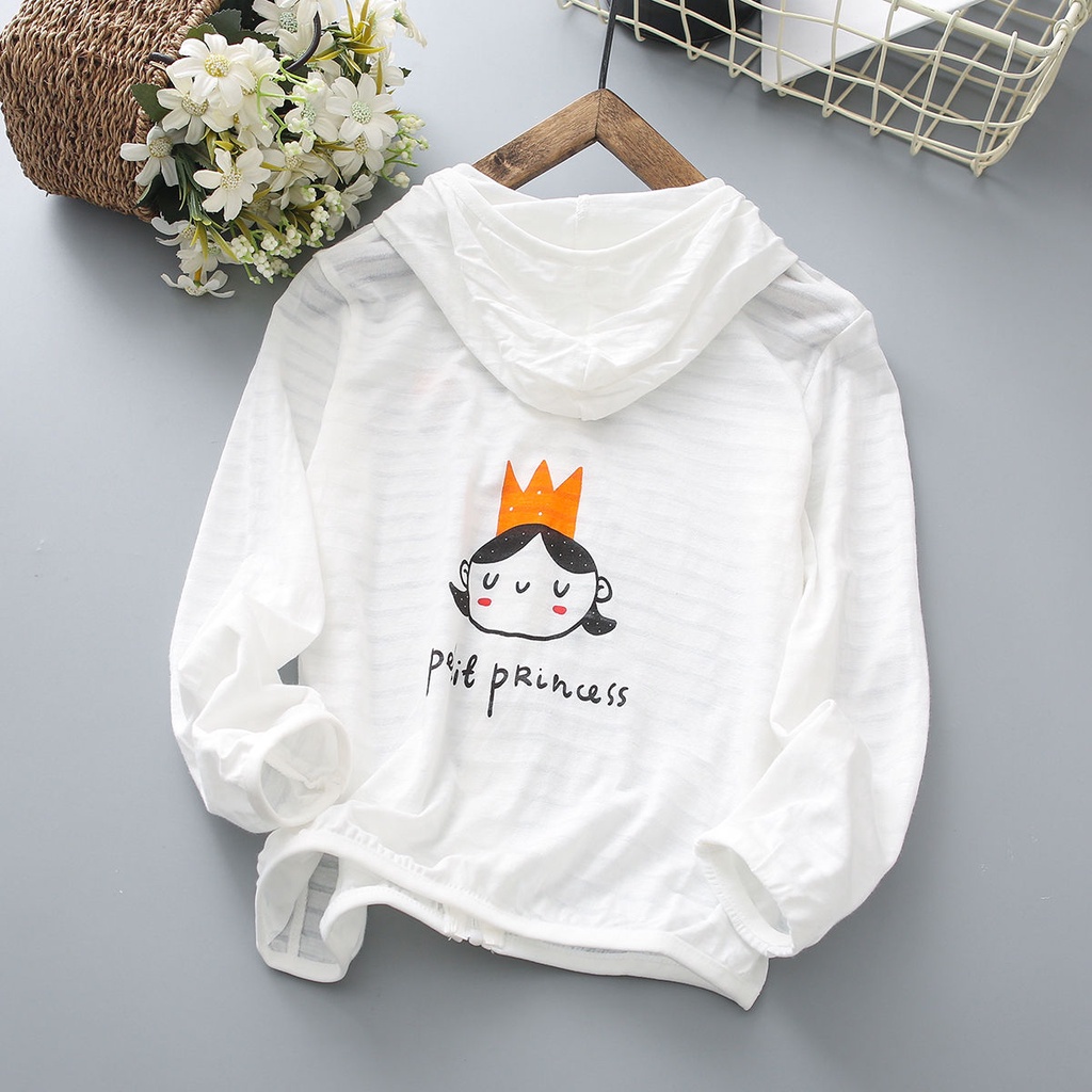Áo Chống Nắng Chống Muỗi Thoáng Khí In Họa Tiết Cây Ngải Tây Nhỏ Thoáng Khí Phong Cách Mới Mùa Hè Cho Bé Trai Và Gái