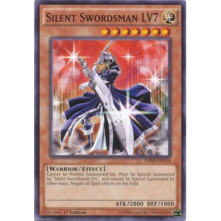Thẻ bài Yugioh - TCG - Silent Swordsman LV7 / DPRP-EN018 '