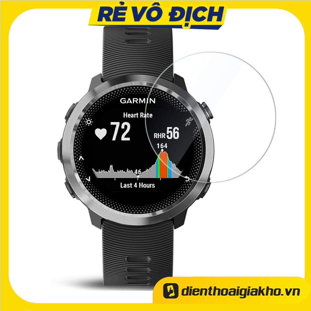 Miếng dán màn hình chống trầy Garmin Forerunner 245 / 245 Music (combo 2 miếng)