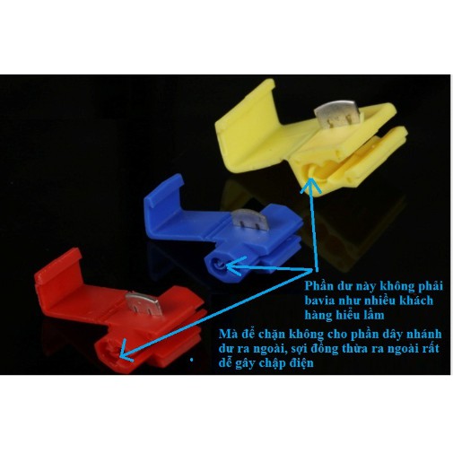 50 Cút nối dây điện nhanh chữ T phân nhánh