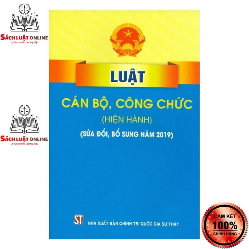 Sách - Luật cán bộ, công chức