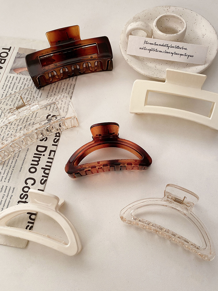 Kẹp tóc dạng hàm cá mập phong cách thời trang cổ điển cho phái đẹp