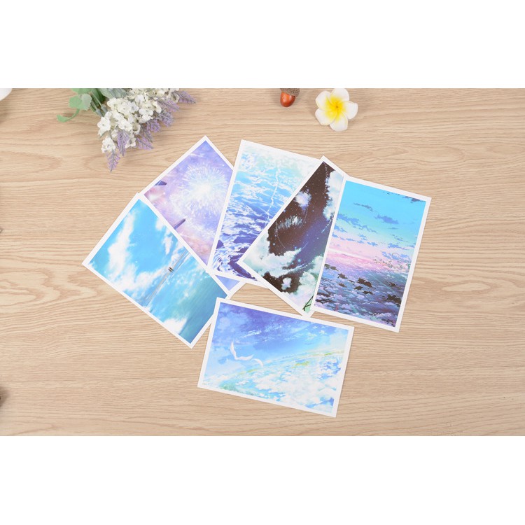 Postcard bầu trời postcard cổ phong (4 mẫu) hộp ảnh bưu thiếp 30 tấm quà  tặng trang trí đẹp cổ trang | Shopee Việt Nam