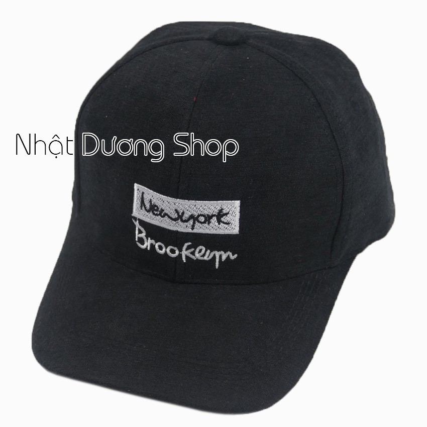 Nón kết nhung New york - Chất liệu vải nhung mềm mại tạo cho người đội êm ái và hút ẩm tốt