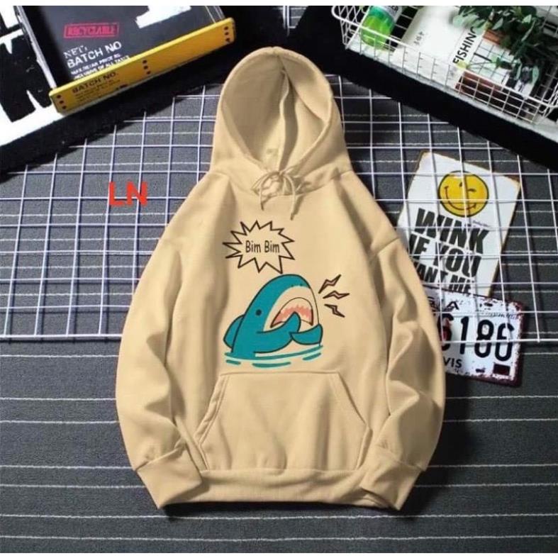 Áo hoodie cá xanh