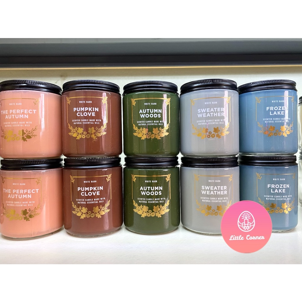 Nến thơm 1 bấc BATH AND BODY WORKS (BBW) (198g) - Autumn Collection