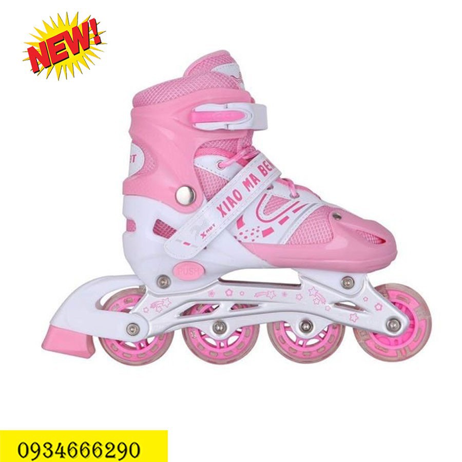 Giày patin có bánh đèn cho bé yêu BEAR ( có 3 màu lựa chọn) [pin_store02]