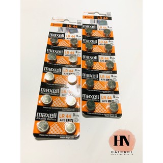 PIN CÚC LR44-AG13 & LR1130-AG10 MAXELL 1.5V