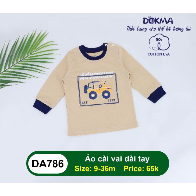 [Dokma] Áo cổ tròn BT DA786