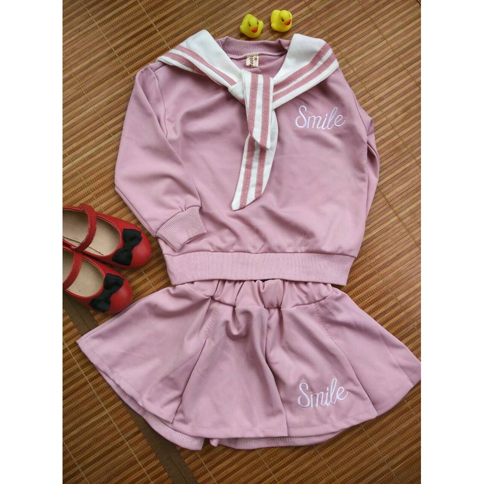 Bộ váy thủy thủ cho bé - NK20