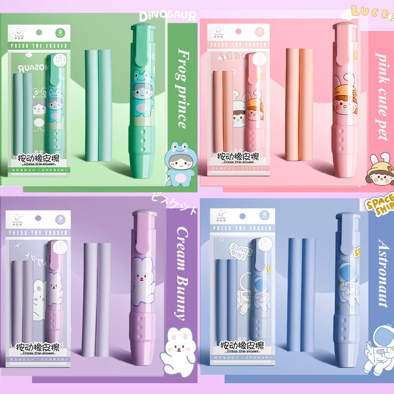 Cục Tẩy Hình Hoạt Hình Dễ Thương Phong Cách Hàn Quốc