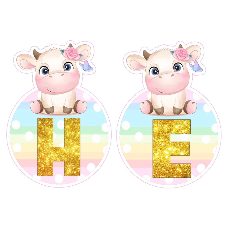 Chữ cái ghép tên cho bé-phụ kiện trang trí sinh nhật-bộ tên đầy đủ cho bé