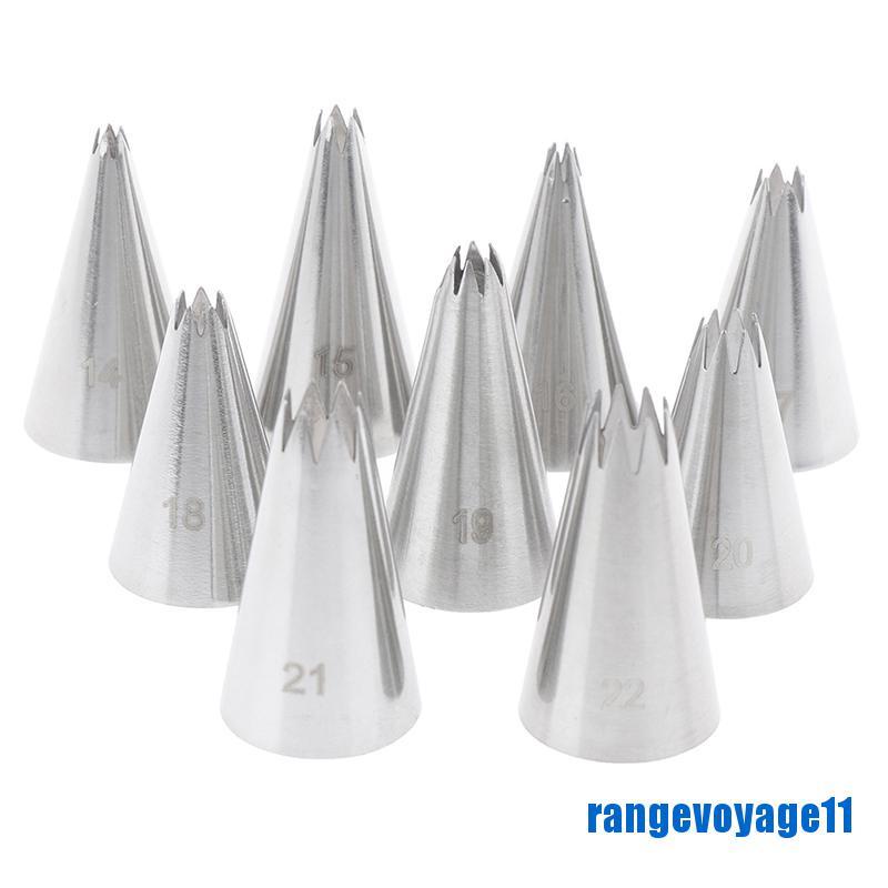 Bộ 9 Cây Kem Trang Trí Bánh Bằng Kim Loại