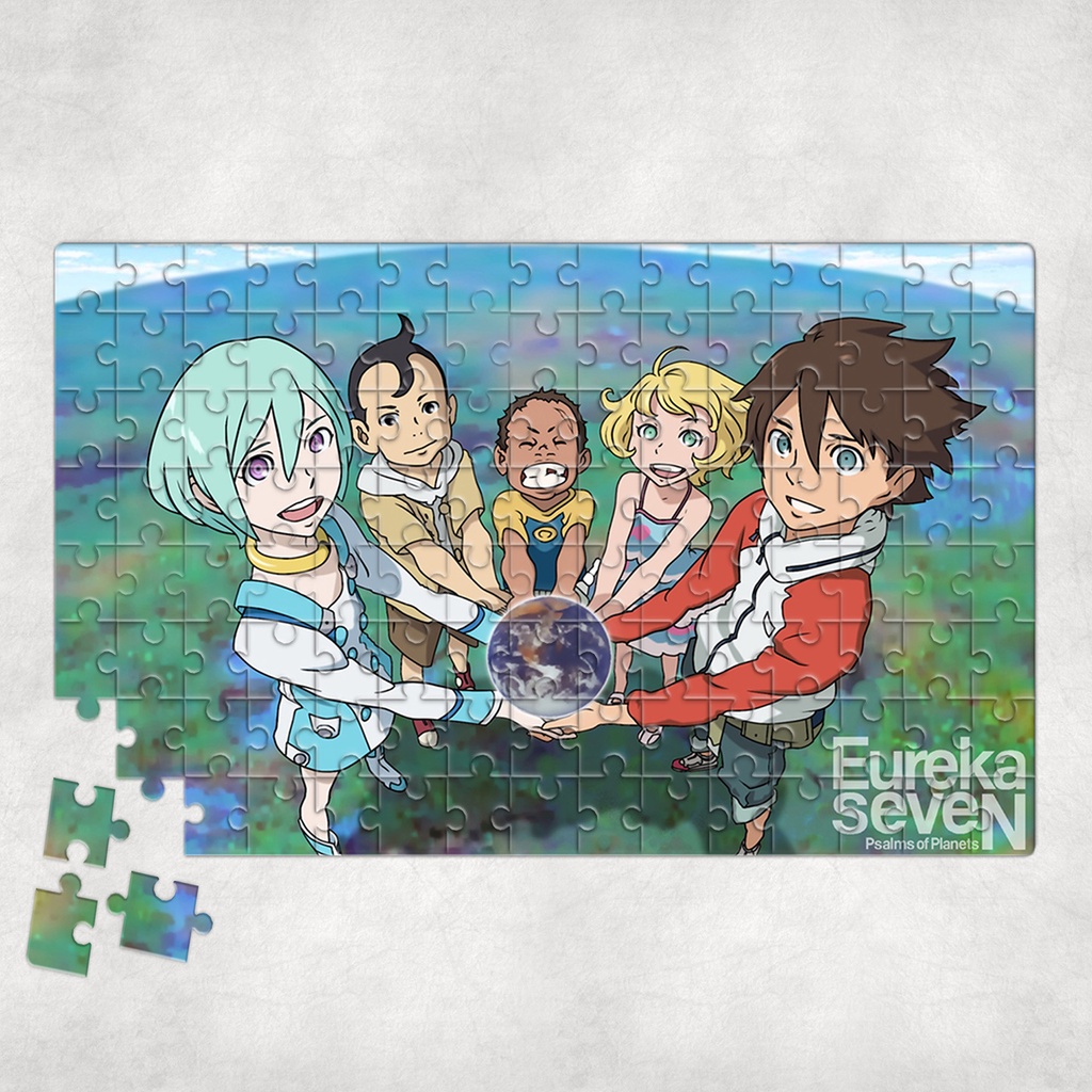 Tranh ghép hình A4, A5 Anime, xếp hình EUREKA SEVEN - Mẫu 1