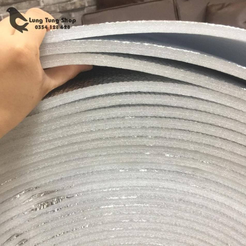 Xốp bạc cách nhiệt - xốp tráng bạc PE foam loại dày 10mm