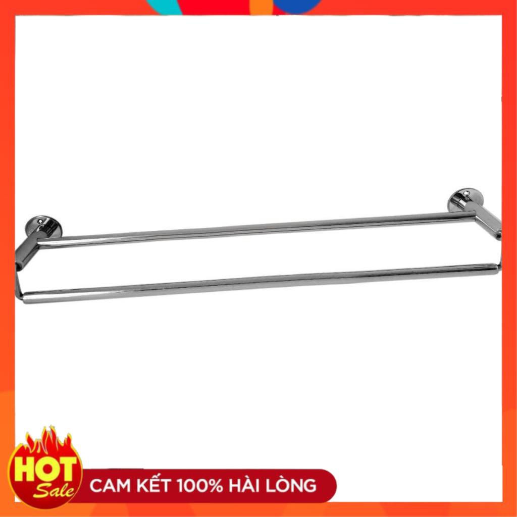 Thanh Treo Khăn 2 Thanh,máng khăn 2 tầng phòng tắm Inox 304 cao cấp