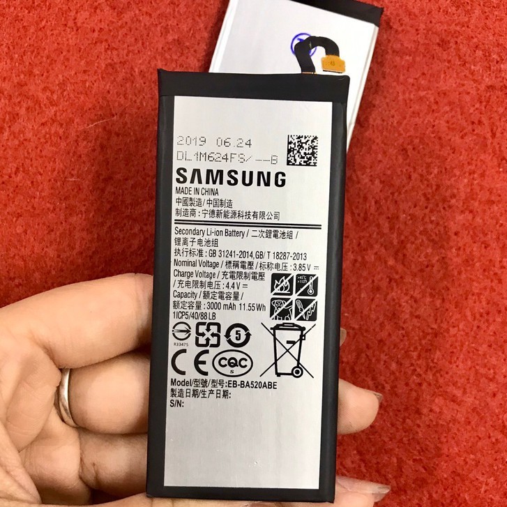 Pin zin công ty Samsung A5 2017, A520 - EB-BA520ABE