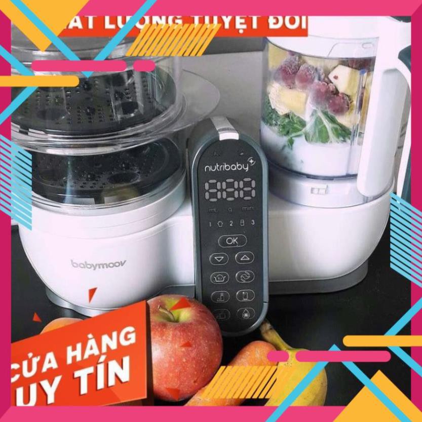 Chính hãng MÁY XAY HẤP ĐA NĂNG NUTRIBABY 5IN1 PLUS BABYMOOV giá rẻ