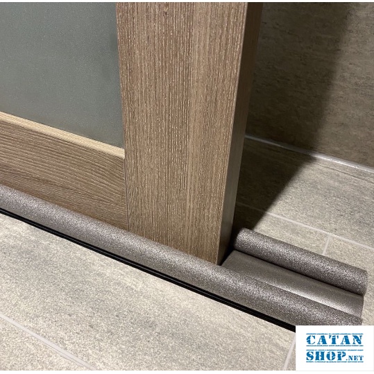 Ron, Nẹp, Xốp chặn khe cửa chống bụi bẩn, côn trùng, cách nhiệt, cách âm, Tránh kẹt chân tay trẻ nhỏ-GD347-XopChanCua