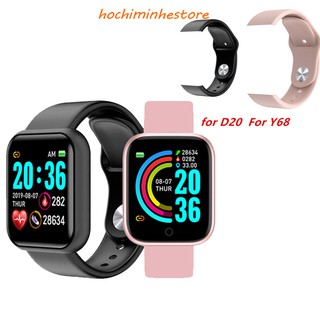 Y68 / D20 Smart Bracelet Strap Dây đeo cổ tay có thể thay thế chống thấm nước chất lượng cao