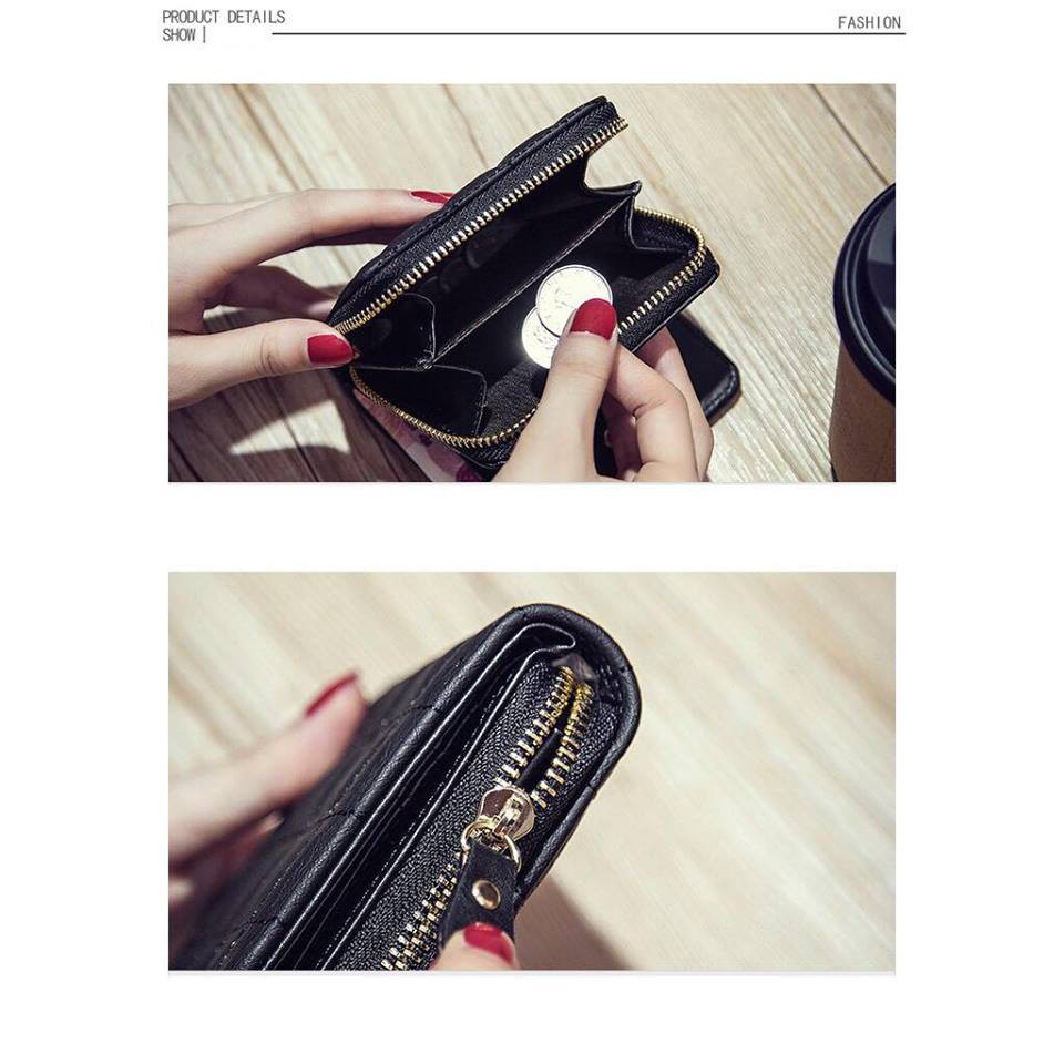 Ví cầm tay nhiều ngăn (combo Hoa Nguyễn) | BigBuy360 - bigbuy360.vn