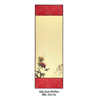 Giấy viết thư pháp Ganh 27x79 (05 tờ)