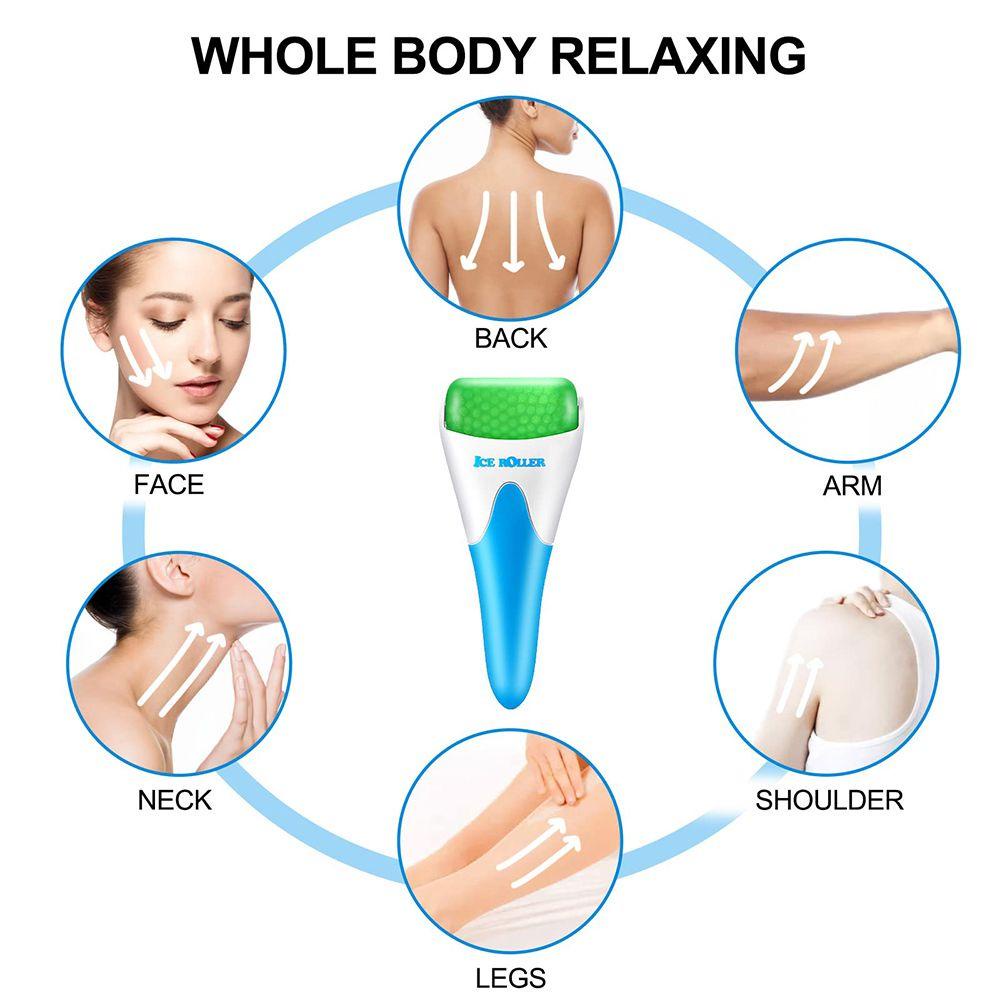 Dụng Cụ Lăn Mát Xa Giúp Nâng Cơ Mặt Lưu Thông Máu Và Tạo Khối Cho Da