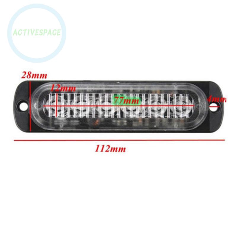 Bộ đèn LED khẩn cấp 6 bóng DC 12V-24V chuyên dụng cho xe hơi SUV ATV UTV | BigBuy360 - bigbuy360.vn