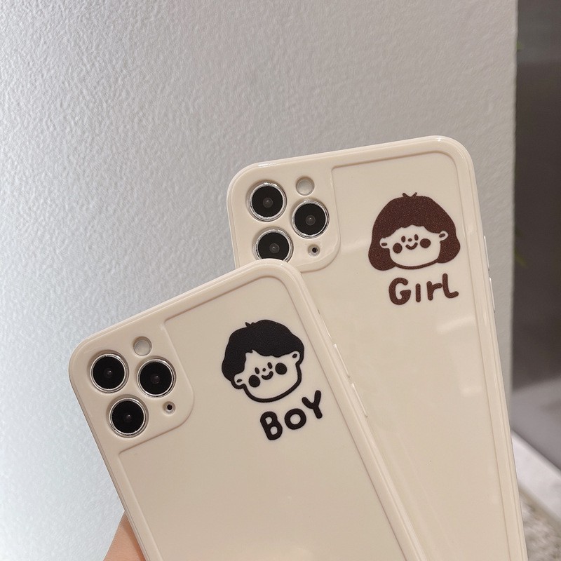 🌟 Look Great! Ốp lưng couple BOY & GIRL_E001_Ốp lưng iphone 7Plus, 8Plus, XS Max, 11, 11Pro Max, 12Pro Max