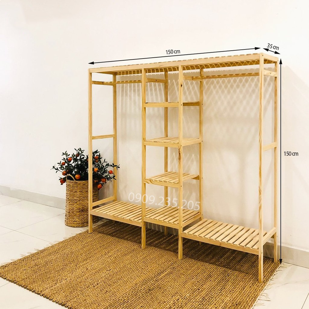 KỆ TREO QUẦN ÁO 2F | BigBuy360 - bigbuy360.vn