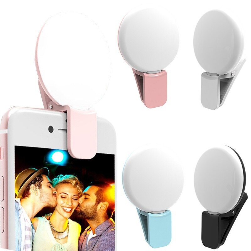 Đèn LED hỗ trợ ánh sáng chụp ảnh selfie cho điện thoại di động